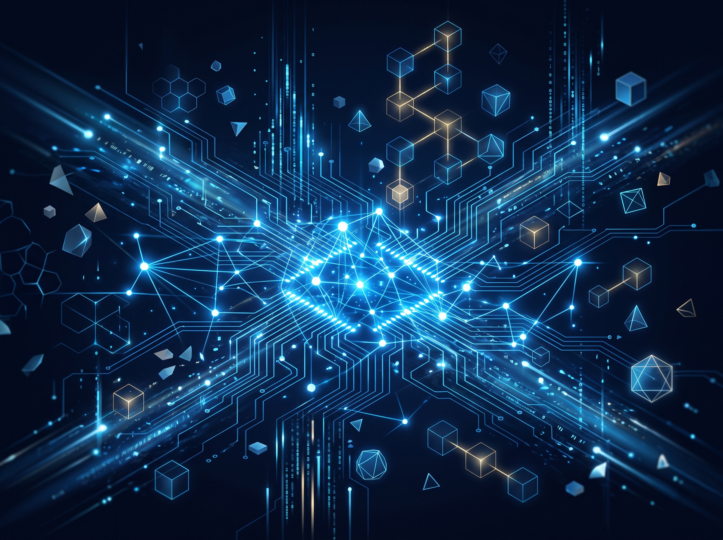 Illustration technologique — innovation et digitalisation